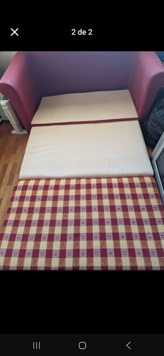 Sofá cama 2 lugares