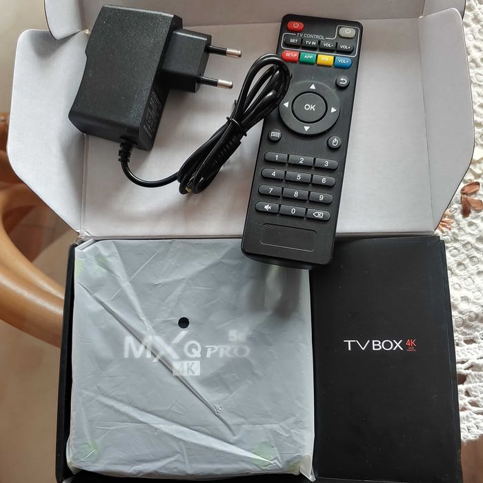 Android TV BOX MXQ pro 4K 5G 4/64.