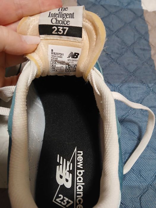 Ténis New Balance 237 tamanho 38 novos