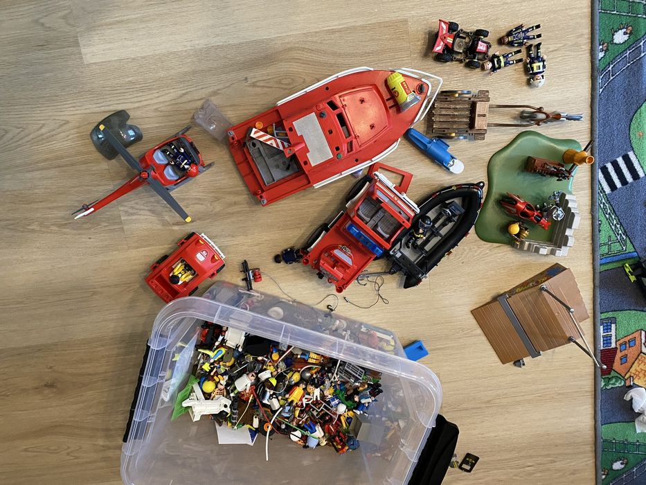 Playmobil 9362 Łódź Ponton Jednostki Policja