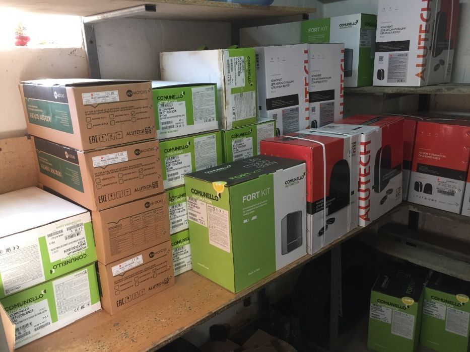 Автоматика для ворот откатных распашных секционных гаражных, шлагбаум