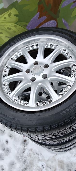 Оригінальні диски титани R 17 колеса шини резина 5/110