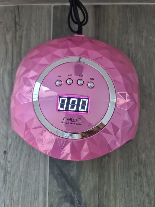 Catalisador led rosa espelhado NOVO 268W - unhas de gel