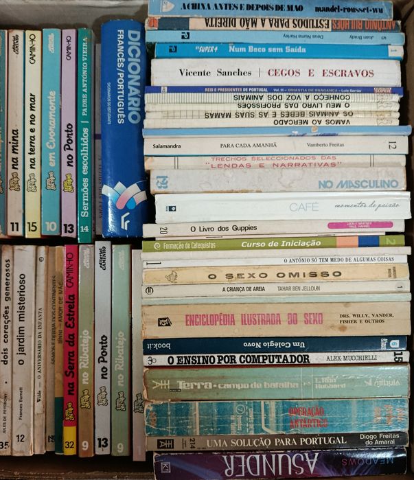 Lote  de  Diversos  LIVROS  Usados ( 2 ) Velharias