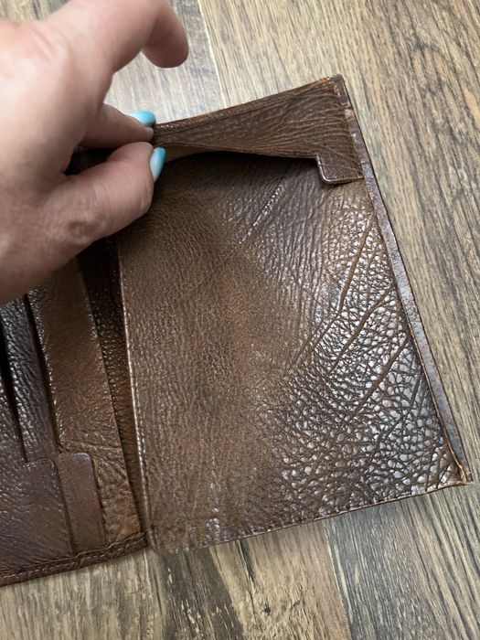 Кожаное портмоне