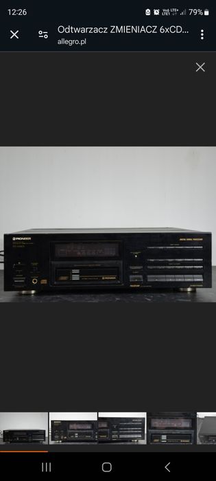 Odtwarzacz Zmieniacz 6xCD PIONEER PD-M901 Okazja HI-END