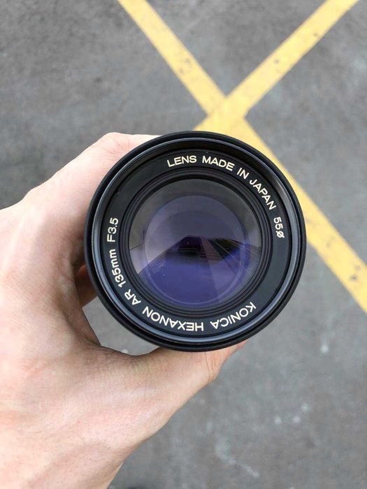 Обєктив Konica Hexanon AR 135mm f/3.5