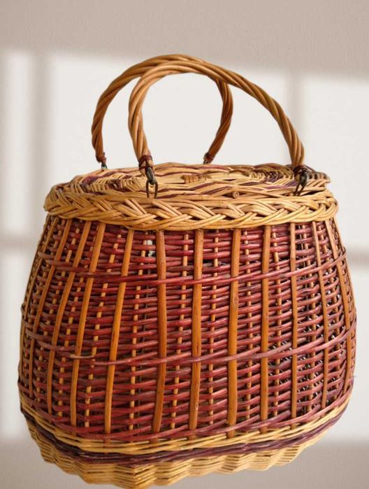 Плетеные корзины, пасхальные, праздничные для покупок, хранения