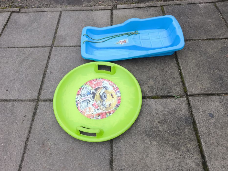 Sanki plastikowe + dupolot