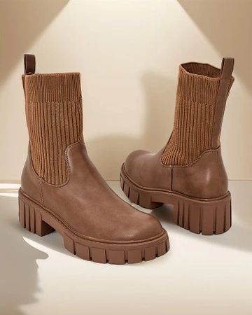 36 37 38 botki 39 40 41 z elastyczną cholewką skarpetą wsuwane ocieplo