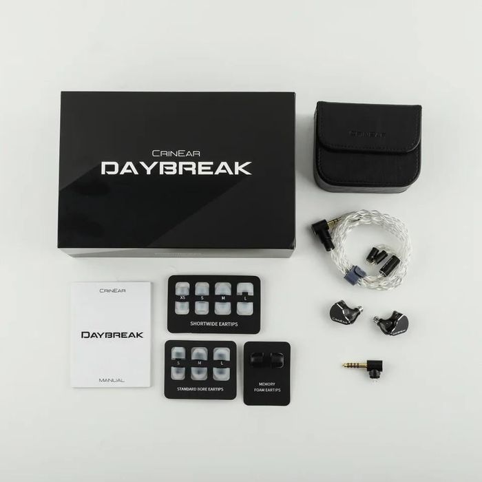 Zestaw: Crinear Daybreak + dodatkowy kabel balanced + DAC FiiO KA11