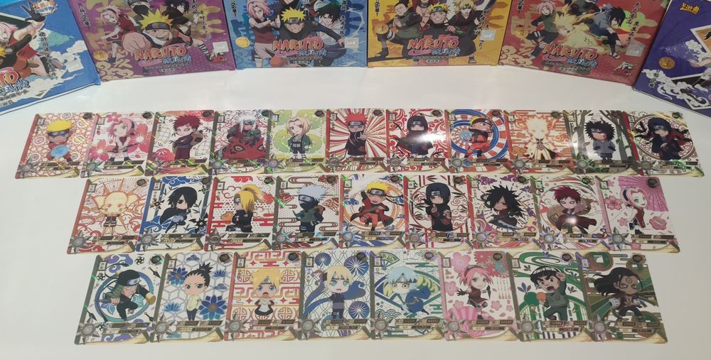 Cartas Naruto Kayou - TGR, HR, ZR, UR