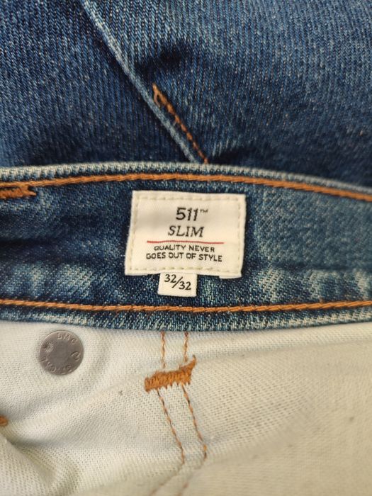 Levi's Made & Crafted 511, japoński selvedge raw denim 32x32