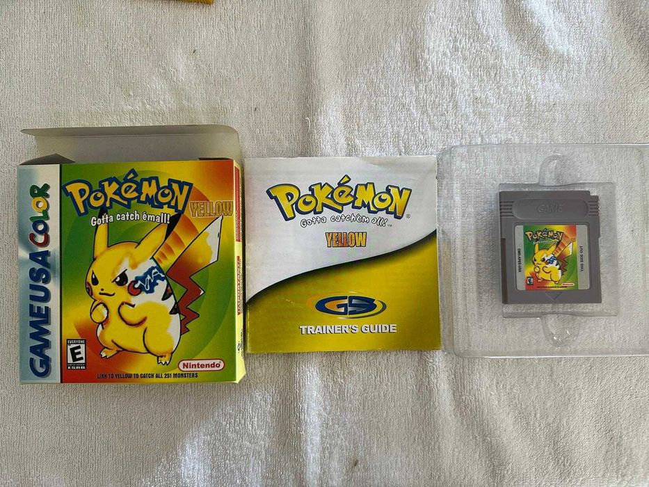 Vários Pokémon Game Boy Version Completos com caixa e manual