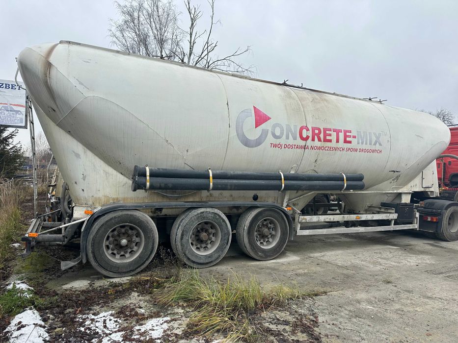 Cementonaczepa -  silos , cysterna