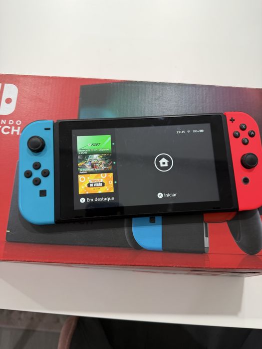 Nintendo switch como nova