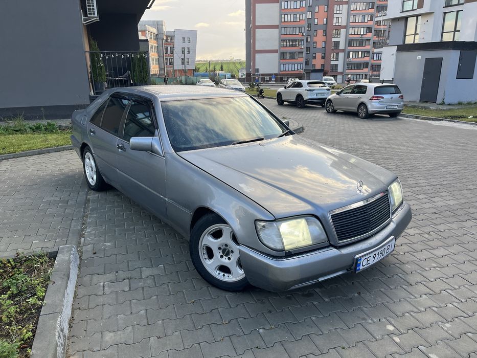 Продам авто Mercedes Benz W140 S class Мерседес 140 кабан 5.0 ‼️з під діда, 10 років в одних руках‼️