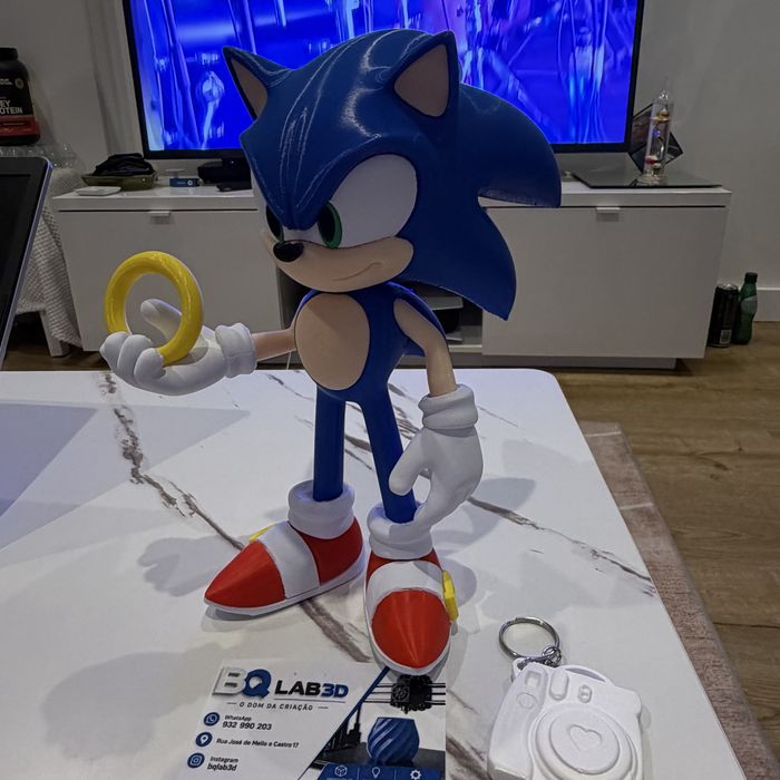 Sonic em plastico