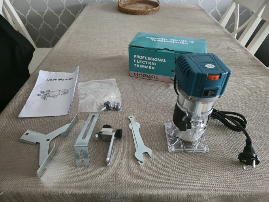 NOWA Frezarka do drewna trymer elektryczny