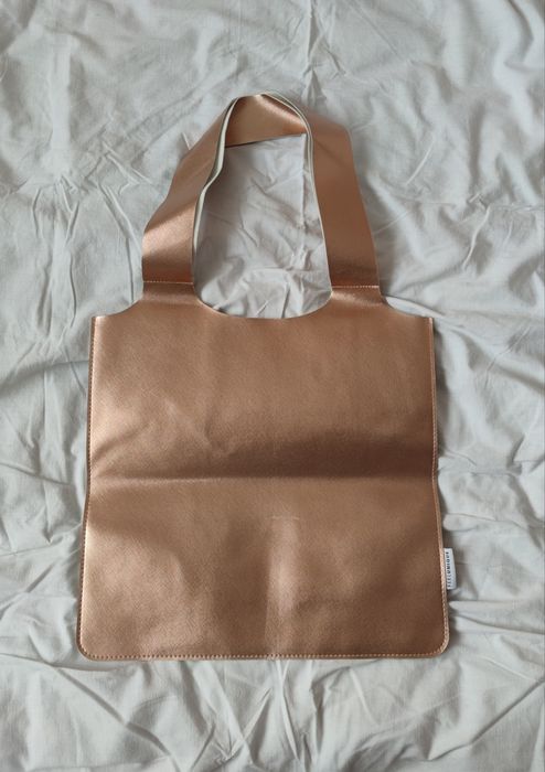 Torba shopperka złota