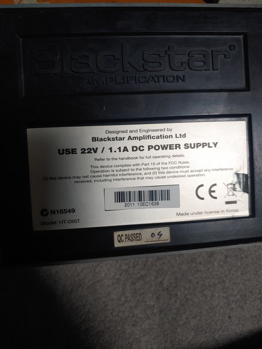 Педаль Blackstar HT-Dist