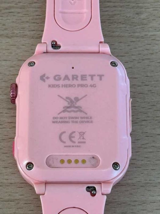 Smartwatch Garett Hero Pro 4G różowy – GPS, rozmowy, SOS