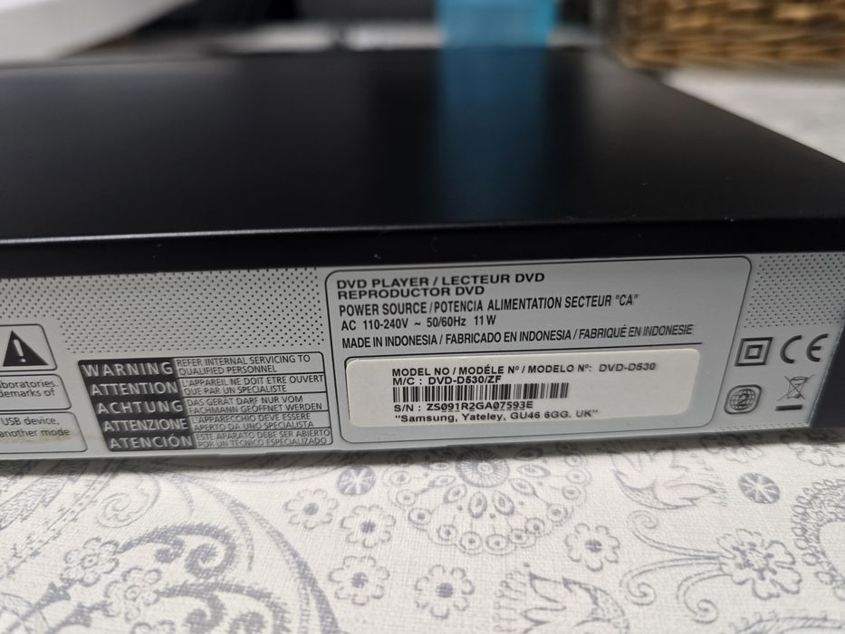 Leitor de DVD Samsung DVD D-530