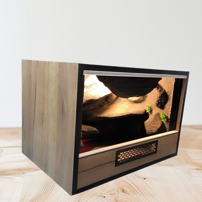 Terrarium dla gekona lamparciego węża zbożowego OD RĘKI