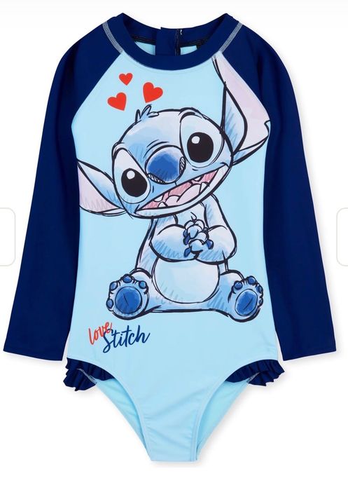 Купальник з рукавами Disney Стіч 7/8 років
