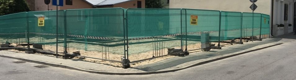 Ogrodzenie tymczasowe na budowe