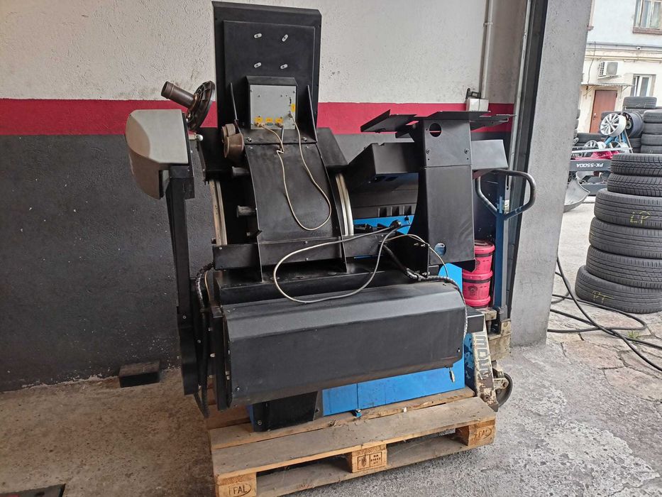 Wyważarka Hofmann Geodyna Optima test drogowy laser