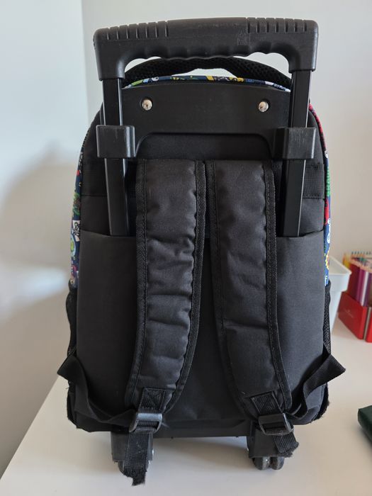 Mochila escolar  com trolley