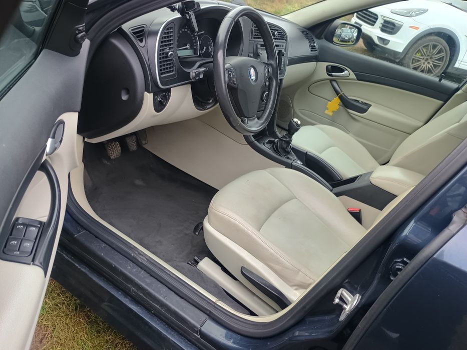 Saab 9-3 | 2005 | 1.8 benzyna + LPG | Skóra | Opłaty długie