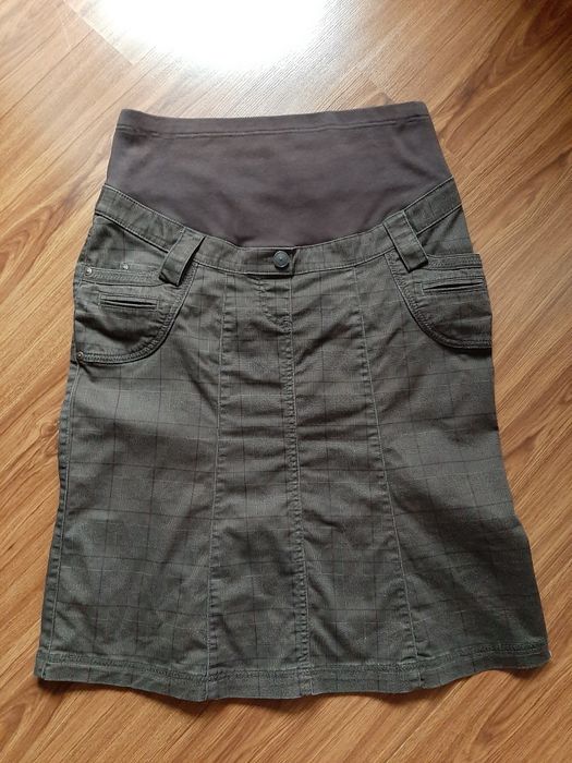 Юбка джинсова для вагітних, спідниця розмір 46-48, L