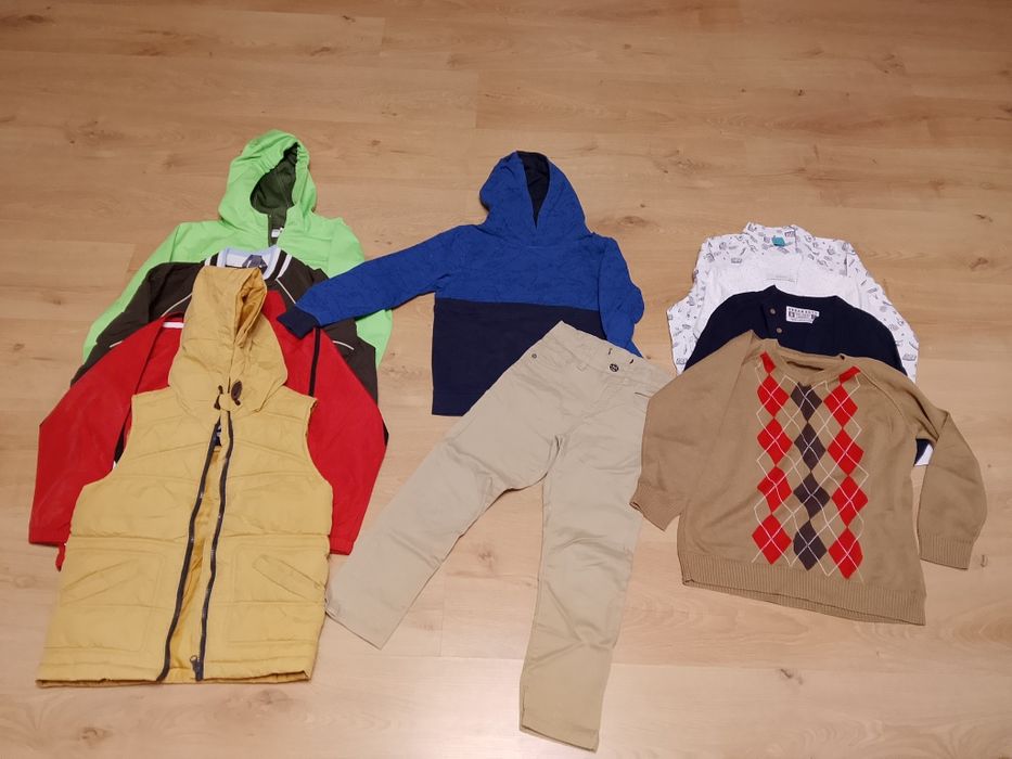 Komplet chłopięce 122 -140