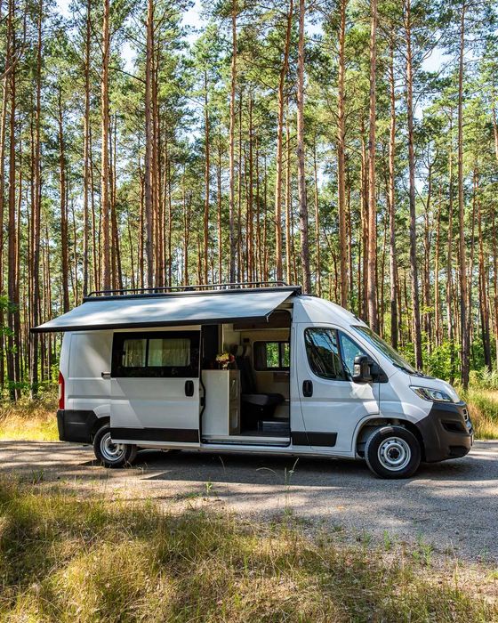 Wynajem kampera Fiat Ducato-Nowy