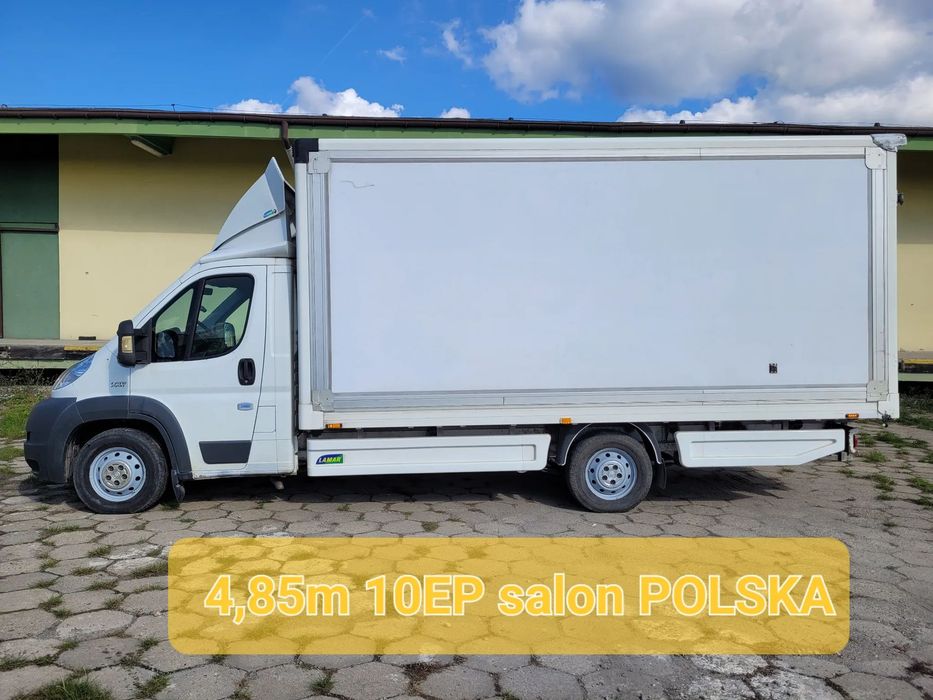 Fiat Ducato 2.3  *10EP* 4,85m maxi II wł SALON POLSKA 347 tys.km  Fiat Ducato 10EP 4,85m II właściciel, salon POLSKA 347 tys.km Owiewki,
