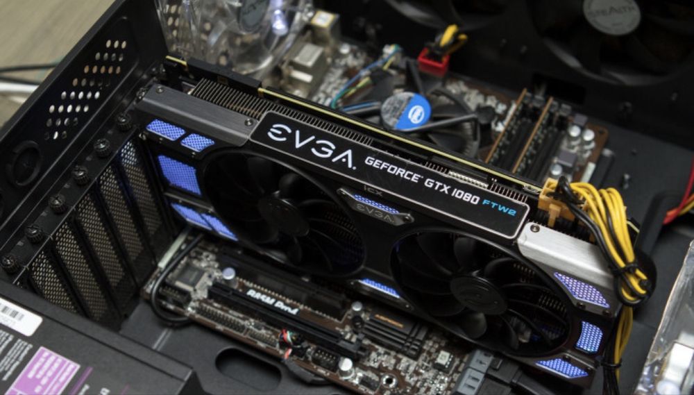 EVGA GTX 1080 FTW2 – zadbana, chłodna, po wymianie pasty