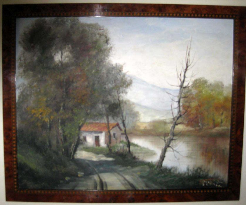 Oil Painting on Plywood