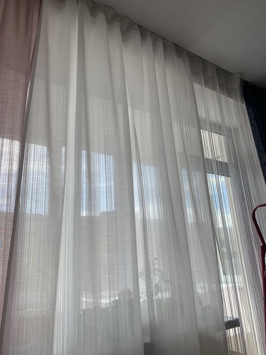 Занавіски Ikea білі