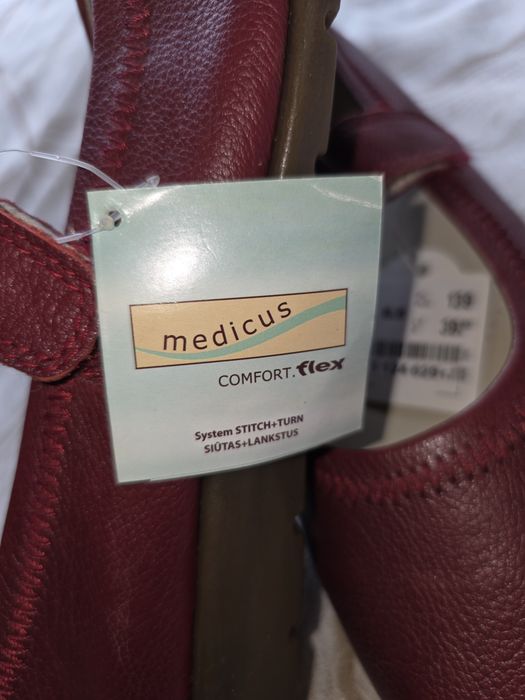 Półbuty Medicus skóra uk 6,5 /eu 40,5/26 cm