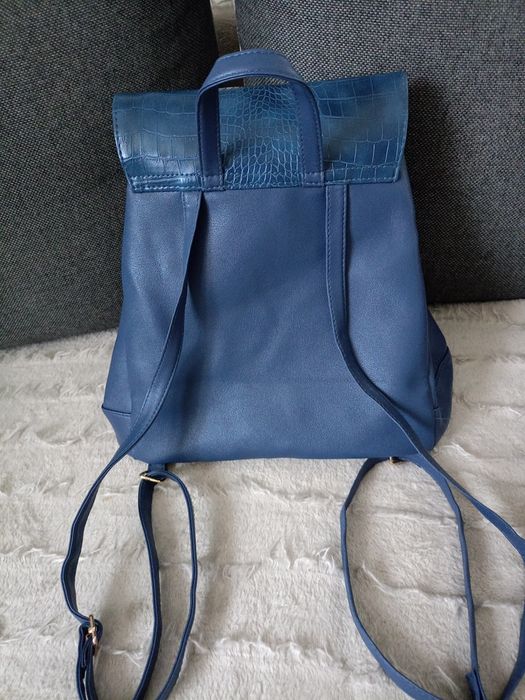 Plecak damski niebieski