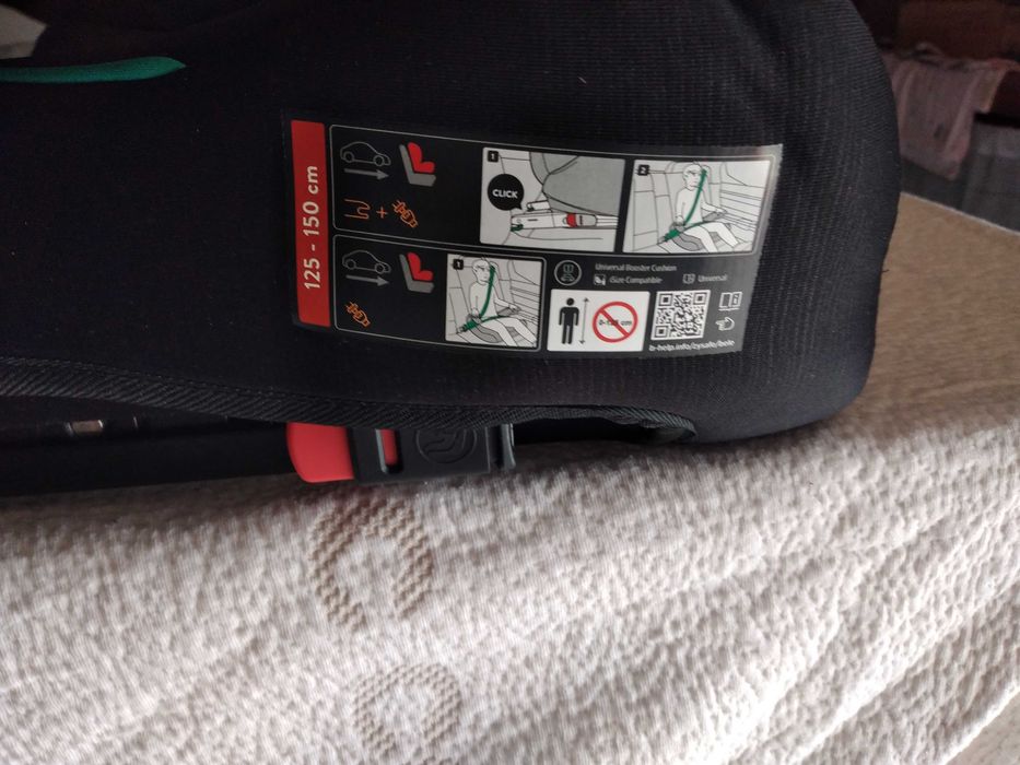 Banco / Assento Auto Elevatório I-Size Primecare Isofix ZY Safe  Preto
