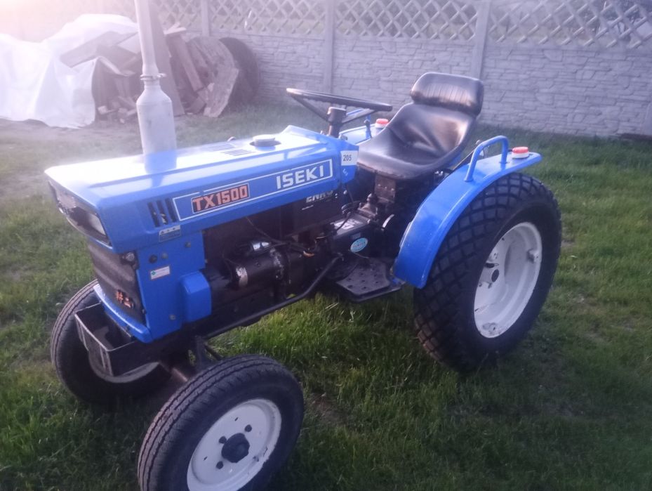 Iseki tx 1500 mini traktorek ogrodowy