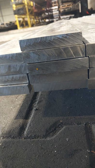 Płaskownik aluminiowy, aluminium 80x15mm gat. 6060, Bytom