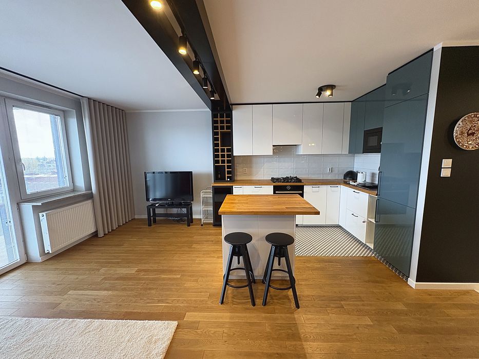 Apartament z widokiem, 3 pokoje, klima, centrum, Łąkowa 7