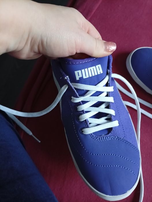 Nowe trampki puma rozmiar 36 kolor fioletowy