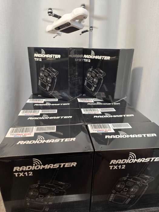 Radiomaster TX12 ELRS FCC MKII Нові пульти в плівці з заводу , Є акуми 18650, фірмові кейси, ES900TX модулі Є 50+ штук