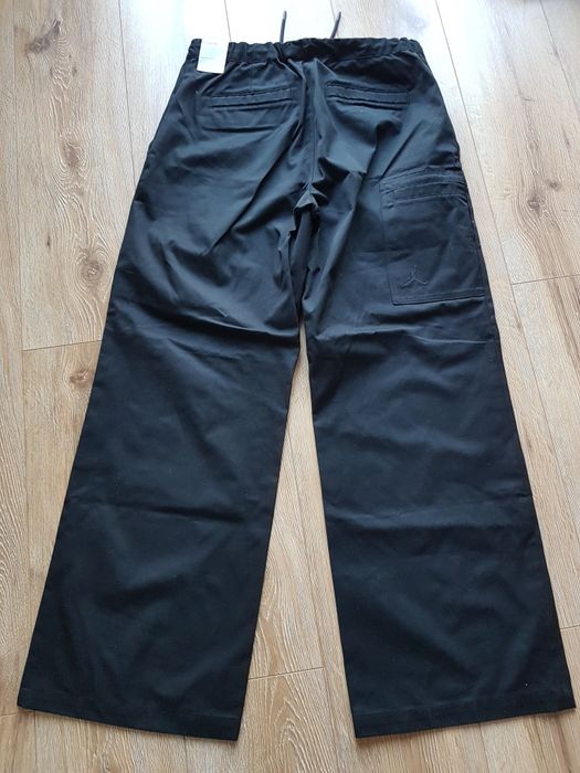 M Jordan spodnie tkane x J Balvin M J JB WVN Pant męskie damskie czarn