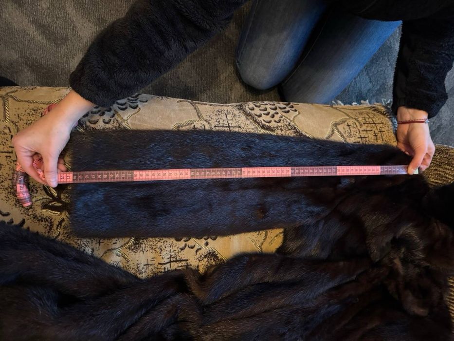 Шуба норкова, натуральна